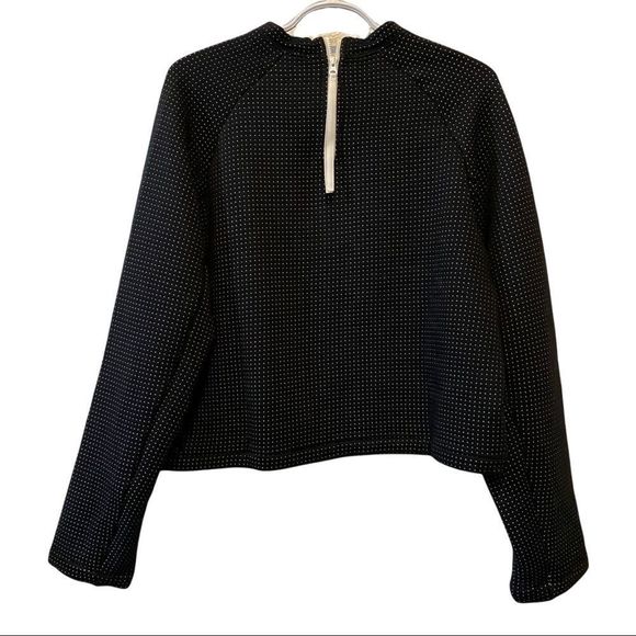 NWT Nike Tech Fleece Womens Cropped Long Sleeve Hoodie Black Size L black - Picture 5 of 8